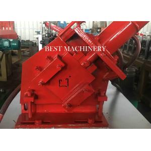 China T Grid Stud And Track Roll Forming Machine PLC Control Flying Saw Cutting Type on sale