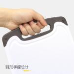 Red Gray Green Non Slip Baby Food Meat Fruit Vegetable Cutting Pad