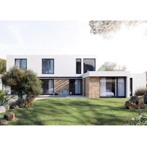 ICC ES Certification Luxury Two 2 Story Prefabricated House With Windows Double