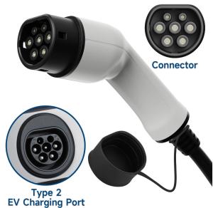 China Type 2 Female EV Plug 16A 32A EV Connector IEC 62196-2 Car Side Plug For Electric Vehicle factory