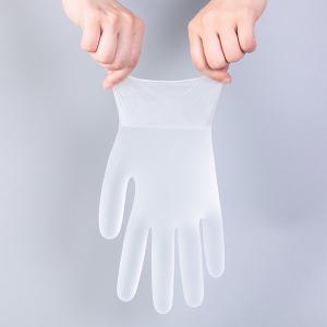 China Clear Transparent Thick Protective Disposable PVC Gloves factory