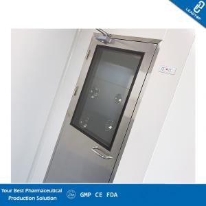 China Portable Air Shower Room Automatic Interlock CE Certificated Double Air Flow Air Shower factory