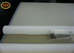 100 % Polyester Yarn Screen Printing Mesh Material High Tension White Color