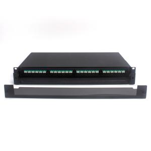 China 1U 96 Fibers MPO MTP Cassette Module Fiber Patch Panel factory