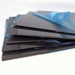 100% 3K High Gloss Woven Carbon Fiber Plate Low Thermal Conductivity