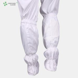China Quality Soft-Soled Stripe Cloth Antistatic Cleanroom High Safety Booties esd boots factory