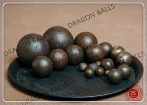 China Dry / Wet High Chrome Grinding Balls High Precision +-1mm / +-2mm Tolerance factory
