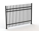 Tubular Steel Fence design, customized tubular fencing for sale