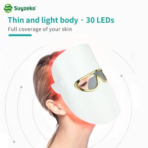 China Colorful Photon Led Anti Aging Mask Beauty Therapy Face Facial Led Mask factory