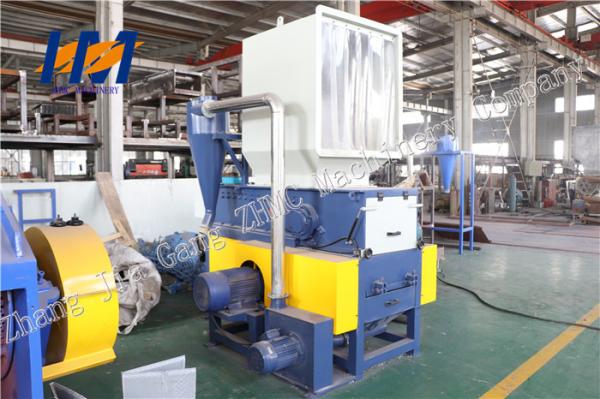 50-150mm Industrial Plastic Shredder Machine For Waste Tyre Recycling Paint
