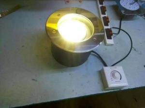 China Dimmable &amp; adjustable angle in ground led lights factory