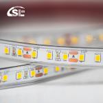 Waterproof IP67 12V 24V LED Strip White Warm White 2835 120LEDs/m for Outdoor
