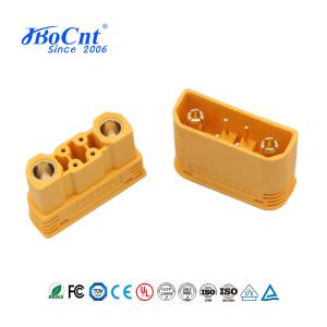 China XT90S PCB Panel Mount Connector , Aircraft Plug Male And Female Connector For Brushless Motor on sale