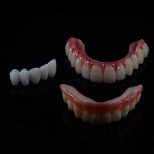 China CAD CAM Milled Teeth Temporary Dental Implant Prosthesis Crown Bridge factory