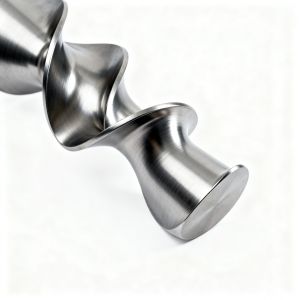 Precision CNC machining China aerospace engine titanium alloy blade custom