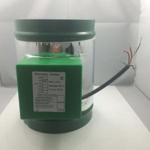 China Residential Motorized Zone Dampers / Galvanized Steel Motorized Modulating Dampers factory