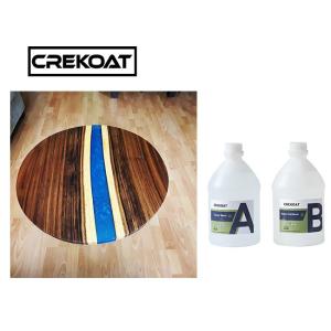 China Chemical Resist Crystal Clear Epoxy Resin Rock Hard Deep Cast Resin For Table on sale