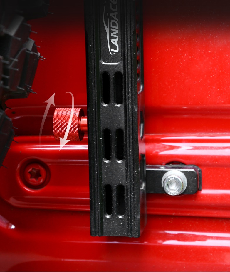 JEEP Vehicle Flag Pole Holder Mount with Multifunction Antenna Bracket
