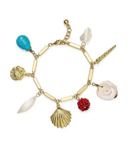 China 925 Sterling Silver Bracelet Nautical Starfish Beach Marine Life Charm Anklet For Women Link Ankle Bracelet factory