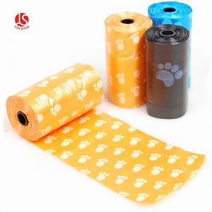 China 100%compostable pet doggie waste bag recycled dog poop bags factory