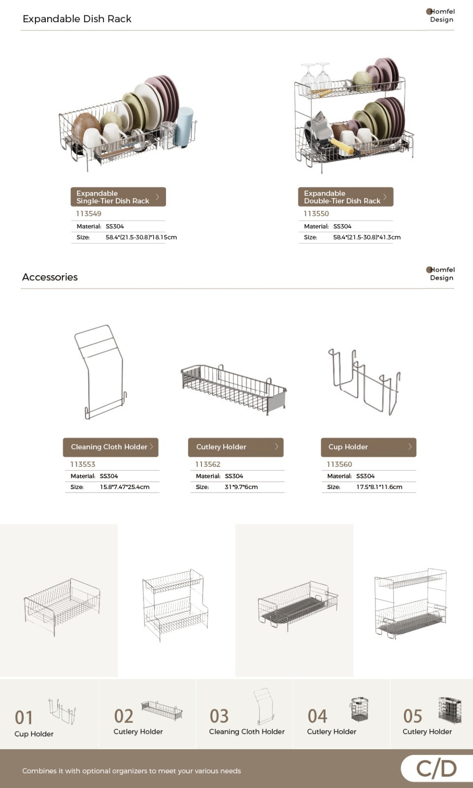 Foldable Silver Dish Rack With Compact Space Saving Design Durable Iron Construction
