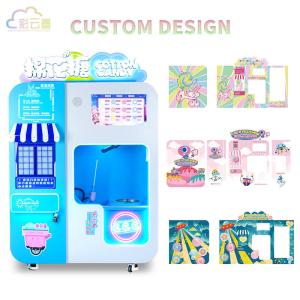 China 3000W Vending Cotton Candy Machine Automatic Dispensing Convenient Cleaning factory