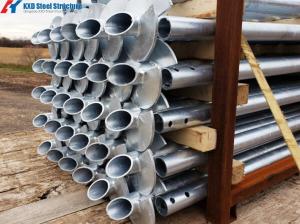 China 27.000kg Package Gross Weight and Commercial Helical Piles for Foundation Contractors factory
