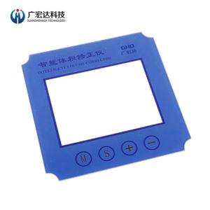 China Sport Control Instrument Membrane Keypad Switch 0.14~0.5mm Total Height Durable factory