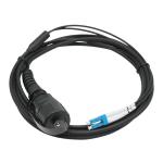 Outdoor Armored Fiber Optic Cable / With IP67 ODVA Waterproof Connector