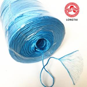 China Slit Film Round Polypropylene Baler Twine 15000 Ft 140 Knot Strength Size factory