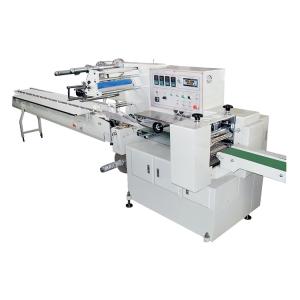China Cookies SUS304 Heat Shrink Auto Food Packing Machine factory