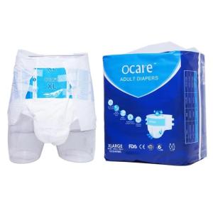 Plain Woven Adult Disposable Panties Elderly Disposable Underwear OEM ODM
