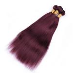 100% Brazilian Virgin Hair Double Machine Weft Tangle Free Healthy Ends