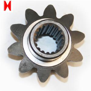 China D Hole Steel Hardened 60HRC Metal Small Spur Pinion Gear factory