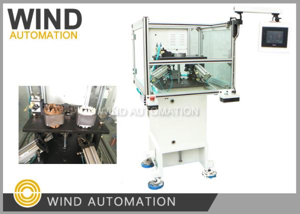 China Fan Motor Shaded Pole Stator Coil Needle Winding Machine Wind 4slots Per Time factory