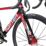 Thru Axle Disc Brake Frame Carbon Fiber Road Bike TIAGRA 20 Speed
