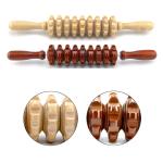Length 39cm Wooden Massage Roller Stick Effectively Improve Blood Circulation