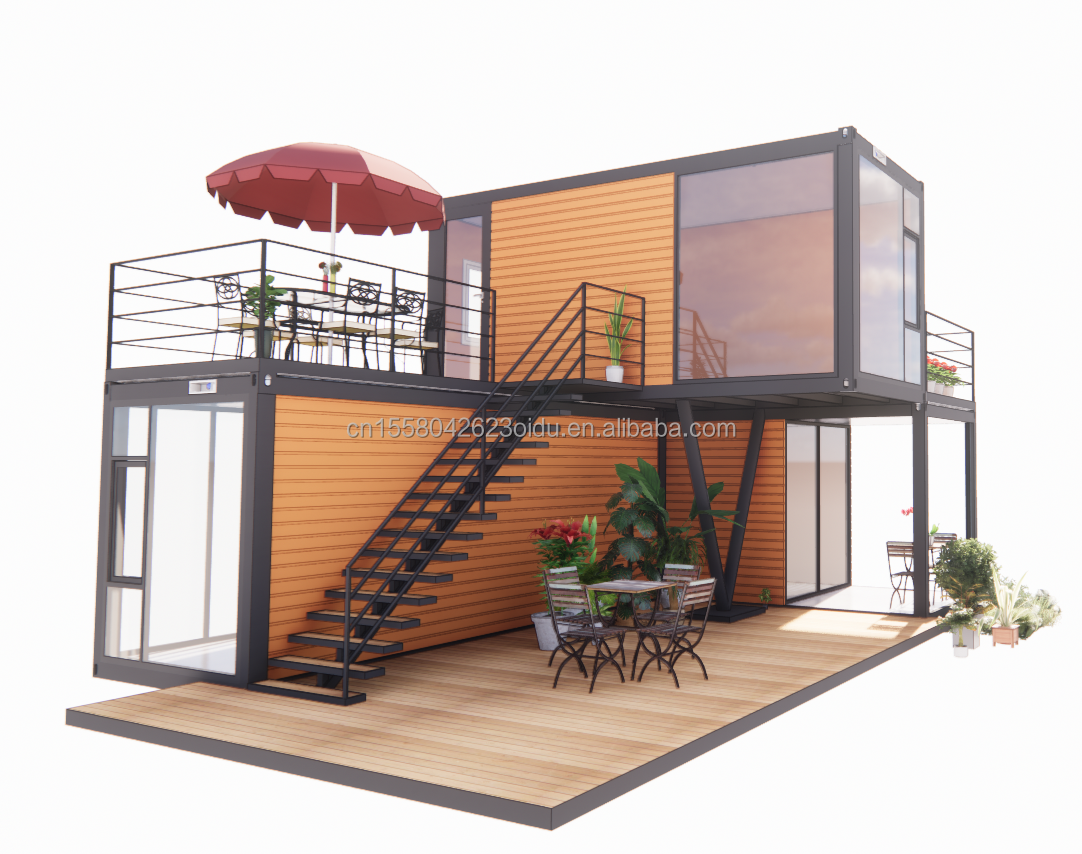 50/75/100mm Wave Sandwich Panel Wall 20 Feet Portable Shipping Container Clothing Store Prefab Mobile Shop Pop-up Retail Store