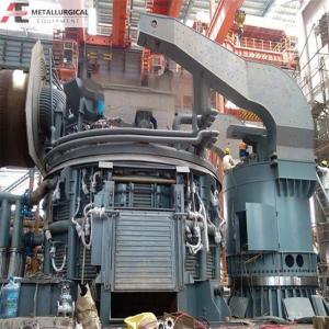 China Efficient Steel Production EAF Electric Arc Furnace Steel Smelting Equipment 5-120 Ton factory