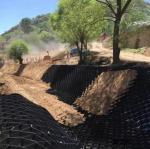 HDPE Textured Geocell Ground Grid Paver 100 / 150mm Height