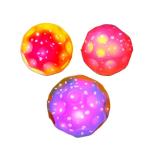 Multi-colors Extreme Pu Foam High Bounce Balls Rainbow Moon Space Ball for Kids