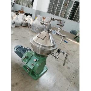 Continuous Coconut Oil Centrifuge Separator / Disc Bowl Centrifuge