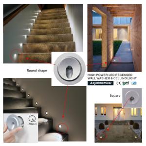 China High Power 3 W Mini Recessed LED Wall Lights 3 Years Warranty factory