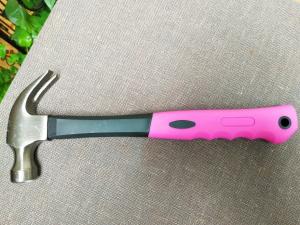 China 16OZ Forged Steel Hand Tools American Type Claw hammer Carpenter Hammer Nail hammer with Polishing and Lacquer Surface factory