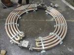 Customized Wall Mounted Speed Range 150RPM-1000RPM Hydro Turbine Oil Coolers
