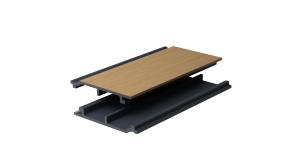 China ROSH 2.9M Wood Plastic Composite Cladding 174 X 21 Wpc Wall Panel Outdoor Furniture factory