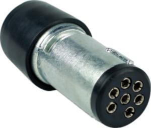 China Australian Trailer Electrical Plug 7 Pin Metal 12V Electrical For Converter factory