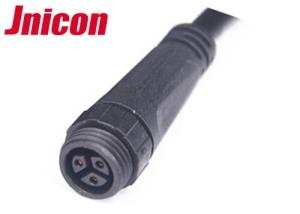 China LED Light XLR Waterproof Cable Connector M16 3 Pin 300V PVC / Nylon Material factory