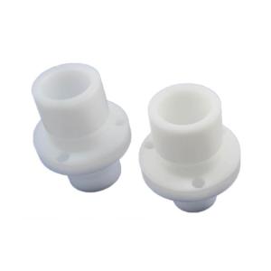 China White Acrylic Components Lathe Milling PVC CNC Machining Plastic Parts factory