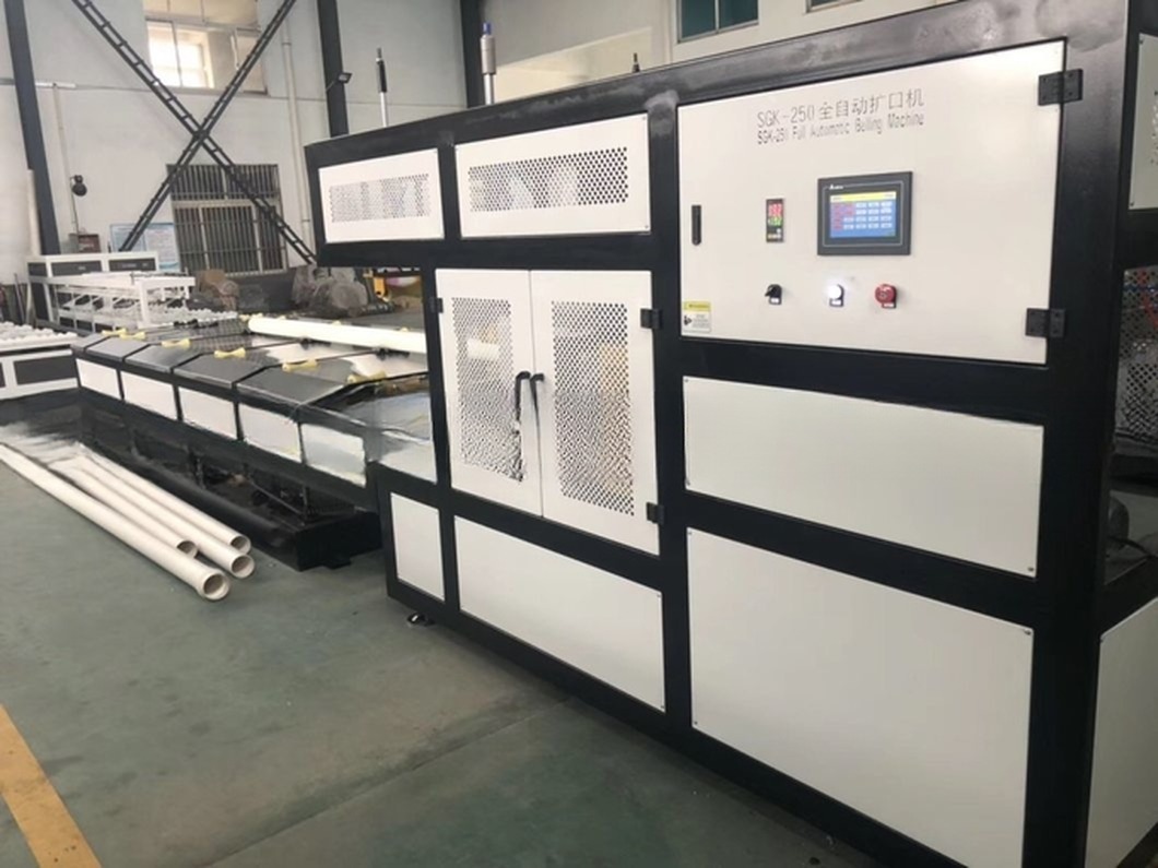 Automatic PVC Pipe Socketing Machine / Belling Machine PVC Pipe Production Line